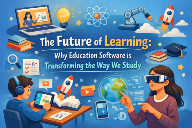 The Future of Learning: Why Education Software is Transforming the Way We Study